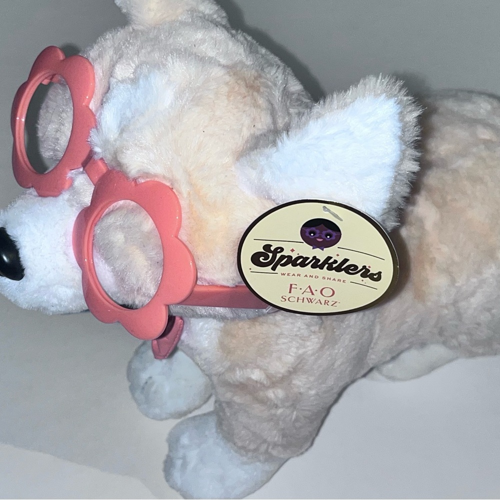 FAO Schwarz Cream Plush Toy